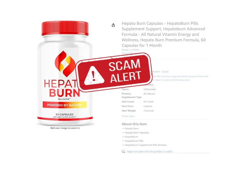 Scam Alert HepatoBurn